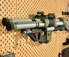 フルスクラッチ RPG-7 ロケットランチャー 3Dプリンター 成形 赤E