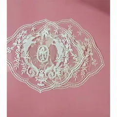 レース天使エンジェルテーブルクロスマット敷物エレガント花瓶インテリア小物ドイリー