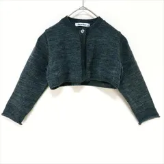 SE3-W22☆familiar ファミリア  あったかニット*ボレロ カーディガン*110サイズ 普段着 おしゃれ着 おでかけ ドレス キッズ キッズファッション◎
