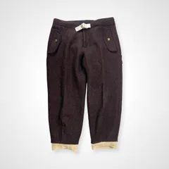 MOUNTAIN RESEARCH マウンテンリサーチ / 11AW 「Skier」パンツ ツイードクロップド ブラウン SIZE:Mのサムネイル