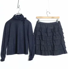 【超メルカリ市】INGEBORG ジャケット·スカート ２点 セット 超メルカリ市】INGEBORG ジャケット·スカート 2点 セット 超メルカリ