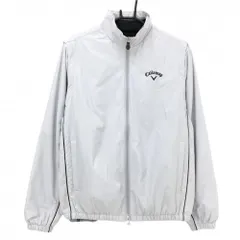 キャロウェイ フリースライナー付き中綿ジャケット ライトグレー 4WAY 袖着脱可 フリース付 ブルゾン  メンズ M ゴルフウェア Callaway