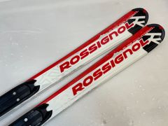 Rossignol スキー板 ホワイト/オレンジ バインディング付き - メルカリ