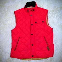 ポロラルフローレン　ベスト　ヴィンテージ　オレンジ　やや傷汚れあり