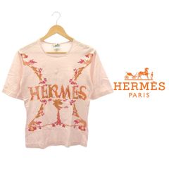 正規品 エルメス 黄金比 ホース Tシャツ トップス カットソー 34