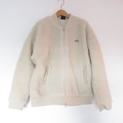 美品 22AW New Balance ニューバランス CITYオーバーサイズ ボアジャケット フリースブルゾン AMJ25049 S ベージュ メンズ 古着 中古 USED