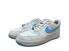 NIKE (ナイキ) AIR FORCE 1 07 エアフォース スニーカー FQ4296-100 29.5cm US11.5 ホワイト ブルー メンズ/065