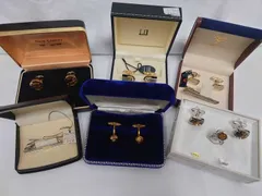 ダンヒル dマーク マリオバレンチノ含む　ネクタイピン カフスボタン 6点まとめて