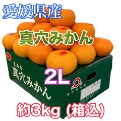 ラッピング包装‼️『常温便』愛媛県西宇和産 真穴みかん 2L 約3kg  【箱込】 【真穴共選正規品