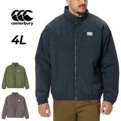 カンタベリー 中綿ジャケット 4L シェルジャケット 長袖 メンズ 大きいサイズ canterbury   ビッグサイズ 男性 アウター ラグビー スポーツ ウェア  ジャンバー    スポーツ観戦/RA725602B