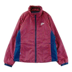 サイズ：LL FILA GOLF フィラゴルフ  中綿 ジップジャケット チェック柄 レッド系 [240101451573] ゴルフウェア レディース ストスト