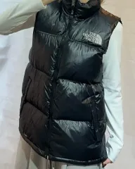 THE NORTH FACE ザノースフェイス 700 ヌプシ 光沢 ダウン ベスト