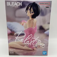 未開封　BLEACH　ブリーチ　千年血戦篇　Relax time　朽木ルキア　プライズ　フィギュア　バンダイ　バンダイナムコ　（ME28-2796）