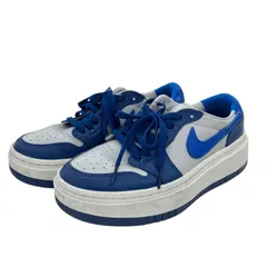 186000 現状品 NIKE ナイキ スニーカー エアジョーダン 1エレベート ロー W/AIR DH7004‐400  23.5 ブルー・グレー レディース