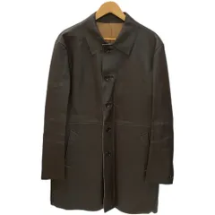 コムサ・デ・モード COMME ÇA DU MODE MEN 合皮 コート コート ブラウン 2サイズ 201MT-4723