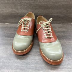 極美品✨REGAL サドルシューズ 2452 グレー 24.5cm プレーントゥ