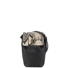 コールハーン セルフォン クロスボディ ブラック ベージュ レザー レディース COLE HAAN【1-0194831】