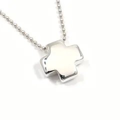 ティファニー ネックレス ローマン クロス   シルバー