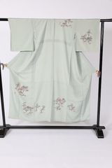 美品 夏物 駒絽 3本絽 附下げ・訪問着(正絹）未使用＜HH2422＞ - メルカリ