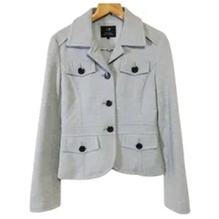 訳アリ● 23区 ニジュウサンク ジャケット 毛100％ Mサイズ　b689