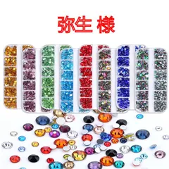 【弥生 様】　高分子ストーン　ミルキーストーン　デコストーン　デコうちわ　ラインストーン