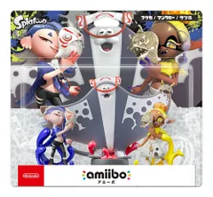 【新品】 amiibo すりみ連合セット[フウカ／ウツホ／マンタロー]（スプラトゥーンシリーズ） NVL-E-AE3G アミーボ Switch 任天堂
