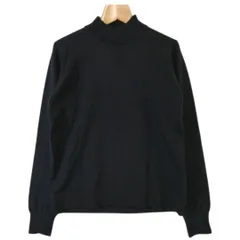 美品☆comme ca ism 長袖 ニット ブラック 春秋 Mサイズ　b692