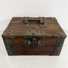 アンティーク 古道具 千両箱 金具使用 - メルカリ