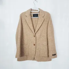 ZIO SONGZIO ヘリンボーン ジャケット ハンドメイド 55サイズ