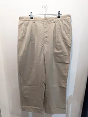 美品　00's　Polo by Ralph Lauren　ポロバイラルフローレン　チノパン　ポロチノ　ANDREW PANT　アンドリュー　2タック　2プリーツ　ベージュ　W36　マカオ製