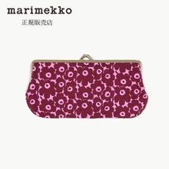 マリメッコ がま口 ポーチ クッカメリ レア Puolikas kukkaro - メルカリ