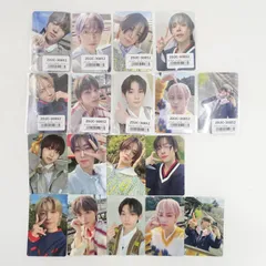 &TEAM 五月雨 samidare ユニバ特典 ホログラム 通常盤 トレカ フォト カード 18枚 コンプ セット エンティーム エンチ エンティム andTEAM