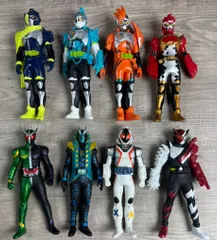 仮面ライダー ソフビまとめ売り 8体セット 仮面ライダーエグゼイド 仮面ライダーW
