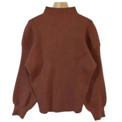 美品☆ SPRAY PREMIUM 長袖 ニット ブラウン Mサイズ　b698