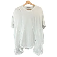 ENFOLD エンフォルド 25AW CURVE-SILHOUETTE T-SHIRT カーブシルエットTシャツ 300IA580-2571 38 ホワイト 15018