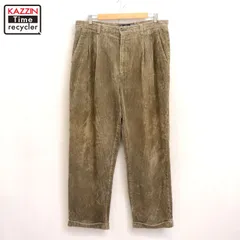 90s vintage GAP 2タック コーデュロイ パンツ メンズ XL~サイズ相当 ビッグサイズ オーバーサイズ