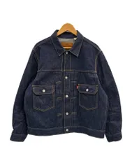 極美品✨リーバイスプレミアム 2nd デニムジャケット インディゴ ネイビー M 極美品✨リーバイスプレミアム 2nd デニムジャケット インディゴ