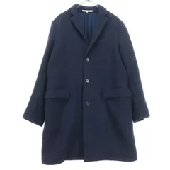 relume レリューム ウールコート S ネイビー ジャーナルスタンダード メンズ 古着