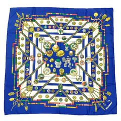美品 HERMES エルメス カレ90 Grand Manege スカーフ - メルカリ