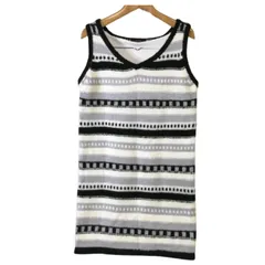 美品 rienda リエンダ ニット ミニ ワンピース 春秋 Sサイズ　b702