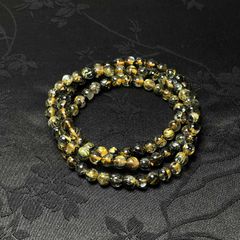 3日間限定半額】タイチンルチル｜金針｜強力金運｜天然石ブレスレット