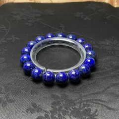 夢色 EU製★ラピスラズリ★ブレスレット パワーストーン 天然石 綺麗 お守り プレゼント1  11.7-12.2mm ZB9682