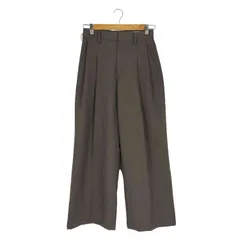 ジャーナルスタンダード JOURNAL STANDARD 24aw ドライツイル2タックワイドスラックスパンツ レディース JPN：36 