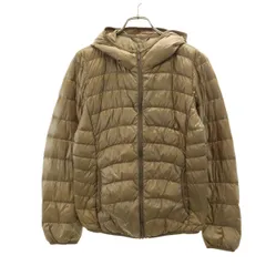 UNIQLO ユニクロ ウルトラライトダウンジャケット M ブラウン系 レディース 古着