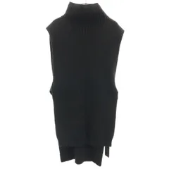 AMERI UNDRESSED アメリ ポンチョ M ブラック ニット レディース 古着