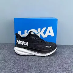 HOKA ONE ONE ホカ オネオネ CLIFTON 9 クリフトン 9 ジョギングシューズ ランニングシューズ 靴 スニーカー スポーツ ブラック ホワイト