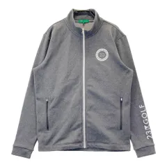 サイズ：L 23区GOLF ニジュウサンクゴルフ  裏フリース スウェット ジップジャケット  グレー系 [240101551152] ゴルフウェア メンズ ストスト