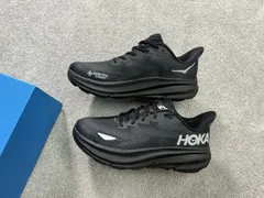 HOKA ONE ONE ホカ オネオネ CLIFTON 9 クリフトン 9 GORE-TEX ジョギングシューズ ランニングシューズ 靴 スニーカー スポーツ ブラック