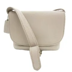 コーチ COACH オールド ショルダーバッグ 牛革 レザー アイボリー 4919 /UO