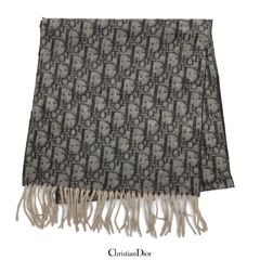 Christian Dior クリスチャンディオール トロッター カシミヤ100